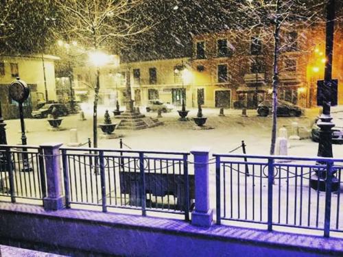 Piazza Amendola - Nevicata